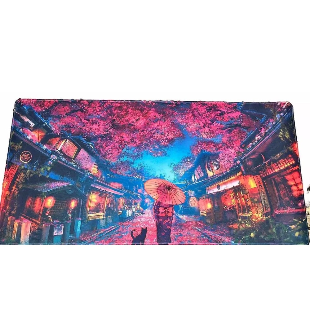 Brand New Gaming Mat/ Mouse Pad Cherry Blossom Chinese XXL 31x16
